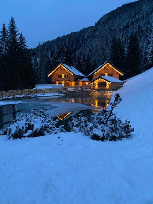 Bergseegut Chalet Und Apartment Wagrain Exterior foto