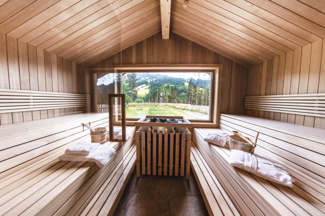 Bergseegut Chalet Und Apartment Wagrain Exterior foto