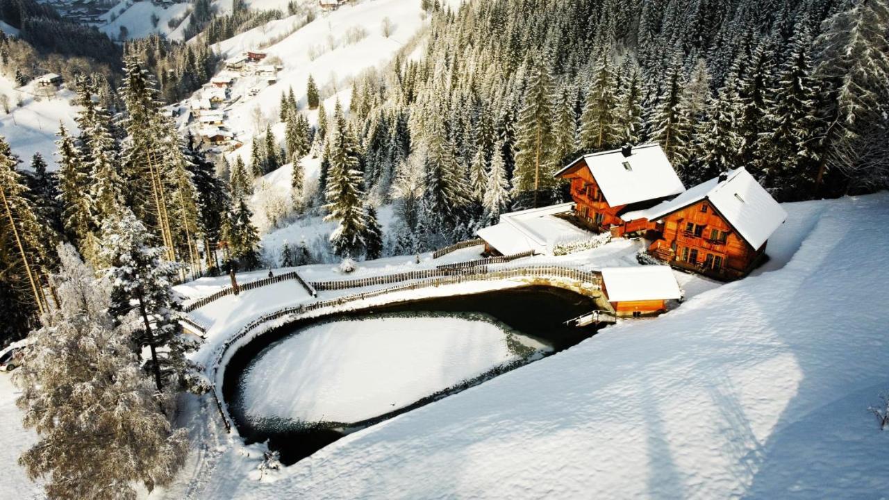 Bergseegut Chalet Und Apartment Wagrain Exterior foto